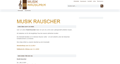 Desktop Screenshot of musik-rauscher.de